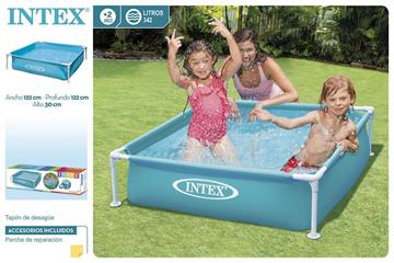 Imagen de Piscina Mini cuadrada 122x122x30cm