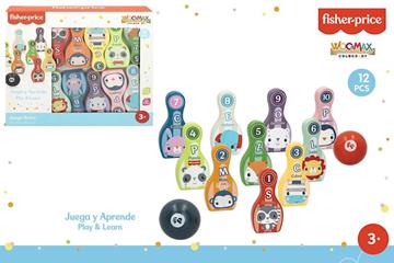Imagen de Juego Bolos De Madera Fisher Price