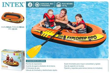 Imagen de Barca hinchable Explorer Pro 200 Intex
