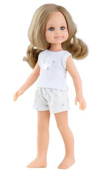 Imagen de Muñeca Amigas Cleo Pijama Blanco
