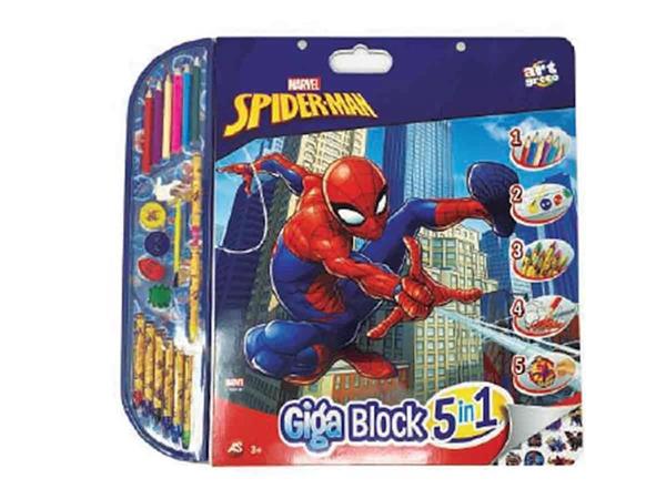 Imagen de Giga Block Spiderman 5 En 1 Cefa