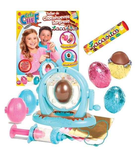 Imagen de Taller Choco Huevos Sorpresa Cefachef Cefa