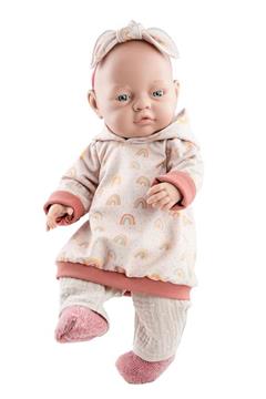 Imagen de Muñeca Bebita Paola Reina Con Sudadera 45cm