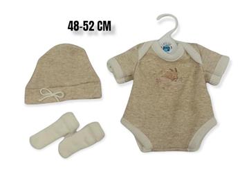 Imagen de Body Rayado L'atelier Beige Berjuan