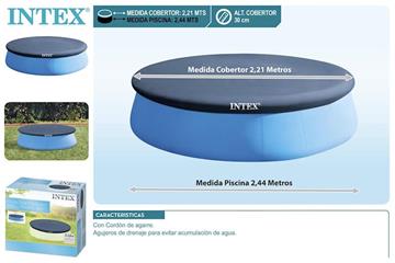 Imagen de Cubrepiscinas Easy Set 244Cm