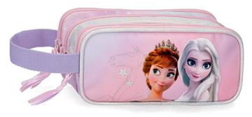 Imagen de Neceser Frozen 3 Cremalleras 22x10x9cm