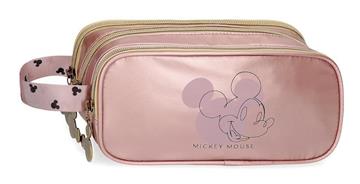 Imagen de Neceser Mickey 3 Cremalleras 22x10x9cm