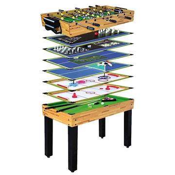 Imagen de Mesa Multijuegos Madera 12 En 1 Ociotrends