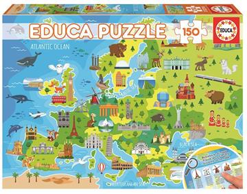 Imagen de Puzzle Mapa Europa 150 Piezas