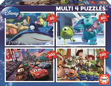 Imagen de Puzzle Multi 4 Pixar Progresivo