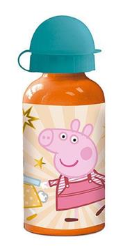 Imagen de Botella Pequeña Aluminio 400ml Peppa Pig