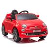 Imagen de Coche batería Fiat 500 Rojo 6V