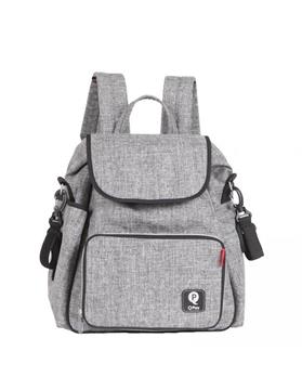 Imagen de Mochila Cambiador Bebé Gris