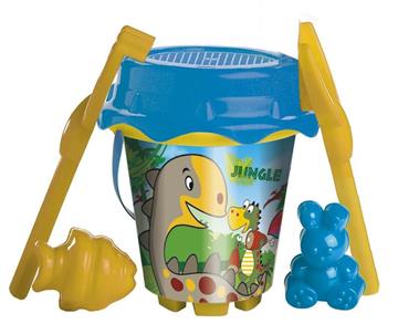 Imagen de Cubo Playa Dinosaurio Con Moldes
