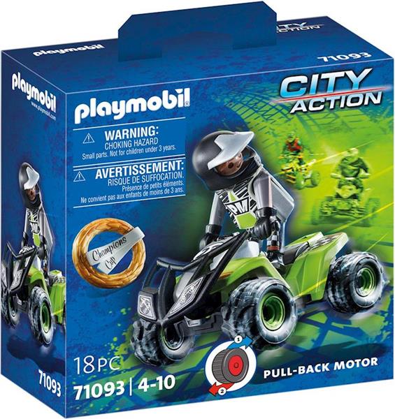 Imagen de Playmobil City Action Carreras Speed Quad