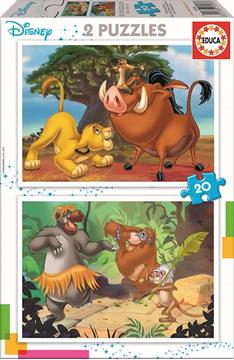 Imagen de Puzzle Disney Animals 2x20