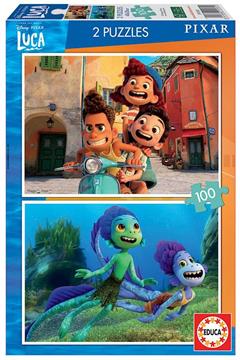 Imagen de Puzzle Luca Disney 2x100