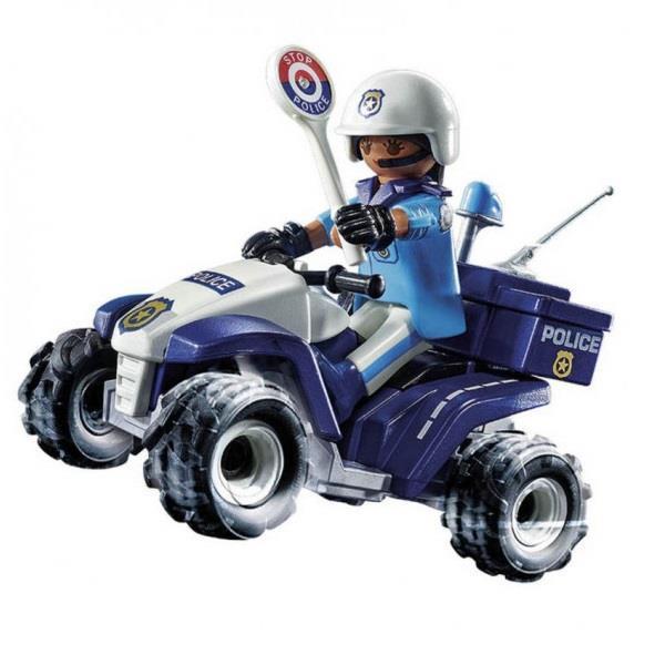 Imagen de Quad Playmobil City Action Policía 