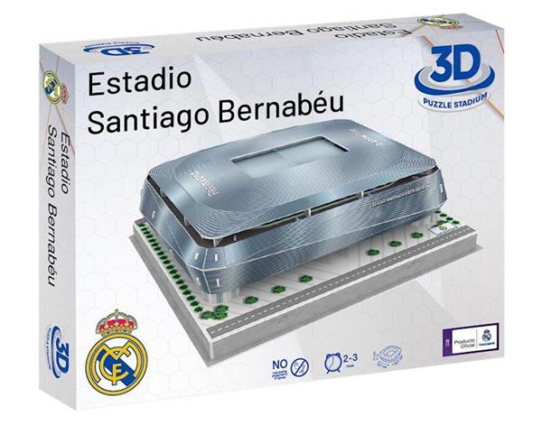 honor licencia Extra Estadio Santiago Bernabeu Puzzle 3D » ToysManiatic »