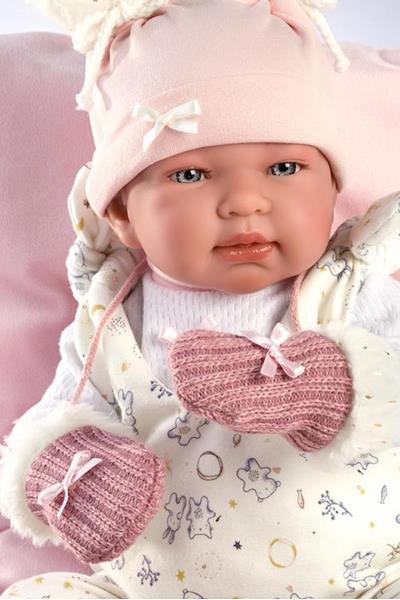Imagen de Muñeca Tina Llorona 44cm Con Manoplas