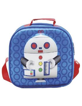 Imagen de Mochila Infantil Porta Meriendas Robot 