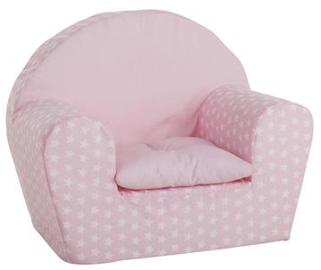 Imagen de Sillón Blando Rosa Con Estrellas