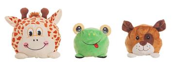 Imagen de Peluche Animal Reversible 6 Caritas 22 Cm