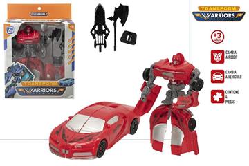 Imagen de Robot Transformable Vehículo Rojo