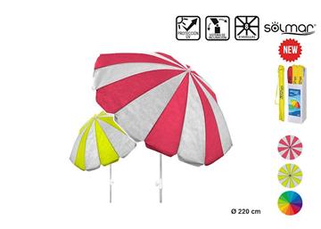 Imagen de Parasol Polinaylon 220 Cm 8 Varillas Tubo 