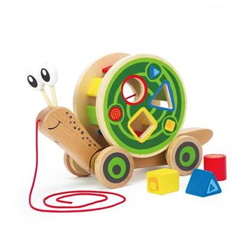 Imagen de Juguete Arrastre Madera Caracol Hape