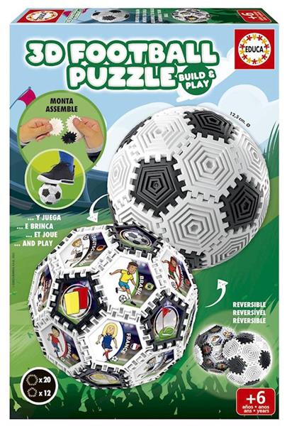 Imagen de Puzzle 3D Fútbol Educa