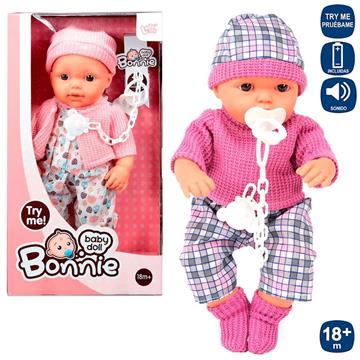 Imagen de Muñeco Bebé Bonie 30 cm