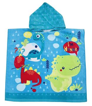 Imagen de Poncho Dinosaurio 60X120