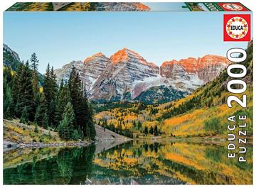 Imagen de Puzzle Montaña Maroon Bells 2000 Piezas