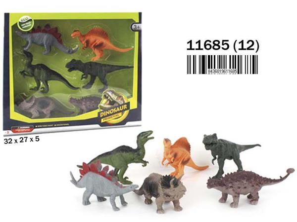Imagen de Pack 6 Dinosaurios