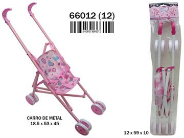 Imagen de Silla Muñeca De Paseo Rosa
