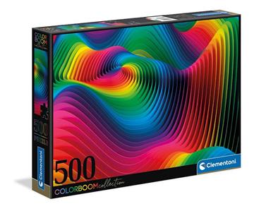 Imagen de Puzzle Adulto Olas Colores 500 Piezas