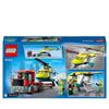 Imagen de Camión Lego City Transporte Helicópteros