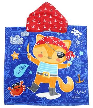 Imagen de Poncho Zorro Pirata 60x120Cm