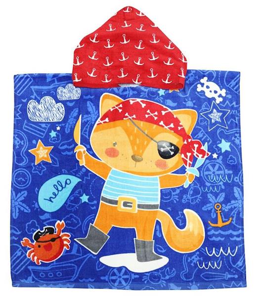 Imagen de Poncho Zorro Pirata 60x120Cm