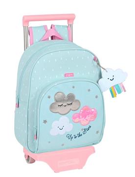 Imagen de Mochila Con Carro Glowlab Kids Nube