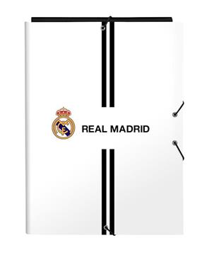 Imagen de Carpeta A4 Real Madrid Blanco/Negro
