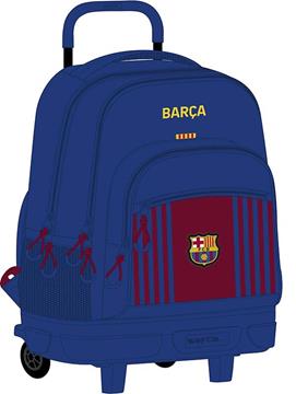 Imagen de Safta Mochila Escolar con Carro F.C. Barcelona
