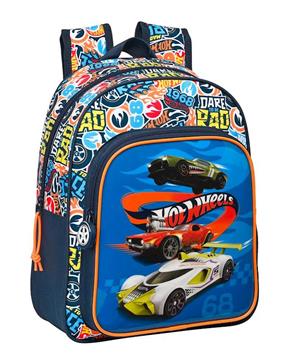Imagen de Safta Mochila Escolar Hot Wheels