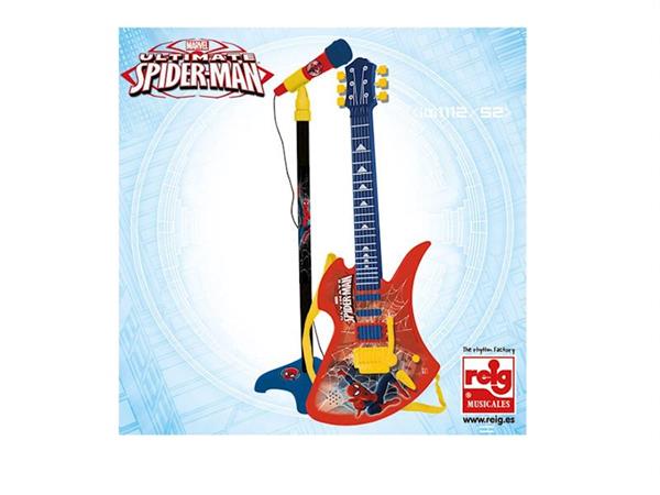 Imagen de Set Guitarra Y Micro Spiderman Reig