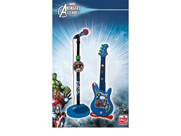 Imagen de Guitarra Y Micrófono Avengers Reig
