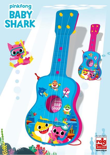 Imagen de Guitarra Baby Shark Reig