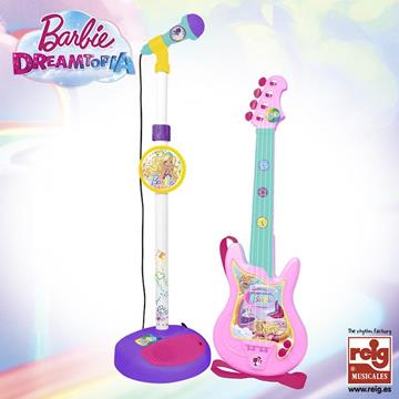 Imagen de Micrófono y Guitarra Barbie Reig 