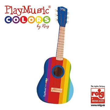 Imagen de Guitarra Madera Arcoiris Reig