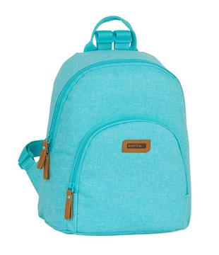 Imagen de Mini Mochila Color Azul Lago